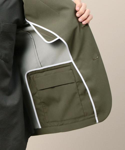 BEAUTY&YOUTH UNITED ARROWS（ビューティーアンドユースユナイテッドアローズ）の「BY ドライ コードレーン 3ボタン ジャケット ◆（テーラードジャケット・メンズ・ブラック/オリーブ/ネイビー・MEDIUM/X-LARGE/LARGE/SMALL）」の13枚目の写真