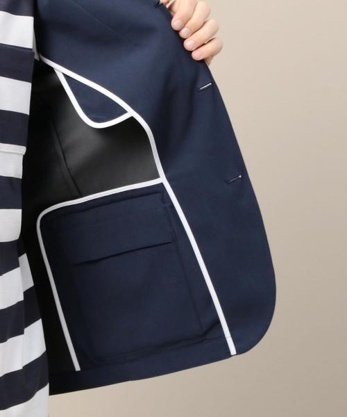 BEAUTY&YOUTH UNITED ARROWS（ビューティーアンドユースユナイテッドアローズ）の「BY ドライ コードレーン 3ボタン ジャケット ◆（テーラードジャケット・メンズ・ブラック/オリーブ/ネイビー・MEDIUM/X-LARGE/LARGE/SMALL）」の9枚目の写真