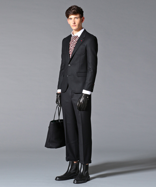 LOVELESS（ラブレス）の「【LOVELESS】MENS ウールカルゼワイドパンツ（スラックス・メンズ・ブラック・79/82/73/76）」の11枚目の写真