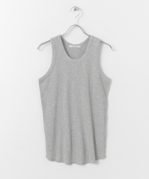 URBAN RESEARCH DOORS MENS（アーバンリサーチ ドアーズ メンズ）の「DOORS 針ヌキワッフルT/T（タンクトップ・メンズ・ホワイト/ネイビー/グレー・38/40）」の2枚目の写真