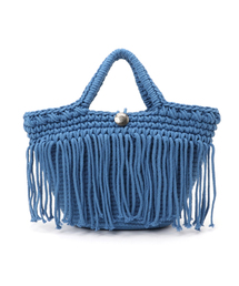 RODEO CROWNS WIDE BOWL | マクラメ フリンジ バッグ2(ショルダーバッグ)