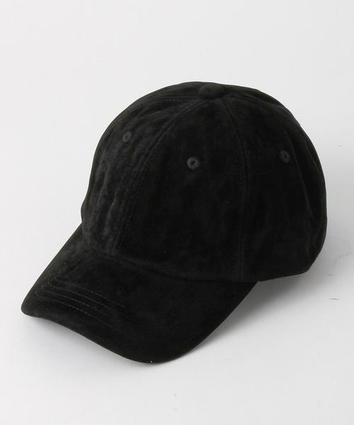 coen（コーエン）の「フェイクスエードキャップ（キャップ・メンズ・ブラック/ベージュ/ネイビー・FREE）」の2枚目の写真