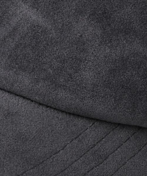 coen（コーエン）の「フェイクスエードキャップ（キャップ・メンズ・ブラック/ベージュ/ネイビー・FREE）」の6枚目の写真