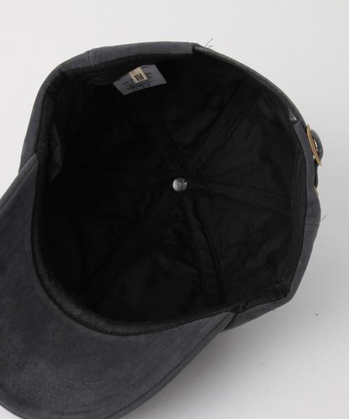 coen（コーエン）の「フェイクスエードキャップ（キャップ・メンズ・ブラック/ベージュ/ネイビー・FREE）」の5枚目の写真
