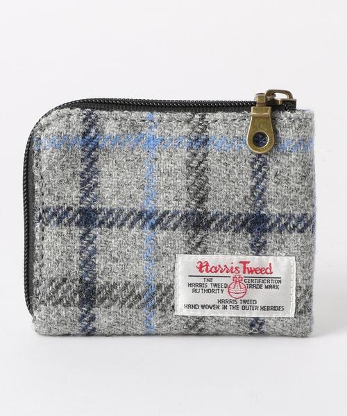 coen（コーエン）の「Harris Tweed （ハリスツイード）コインケース（コインケース・メンズ・ブラック/グレー/その他1/ネイビー/レッド/オレンジ・フリー）」の3枚目の写真