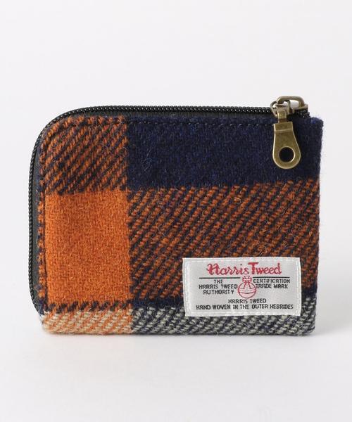 coen（コーエン）の「Harris Tweed （ハリスツイード）コインケース（コインケース・メンズ・ブラック/グレー/その他1/ネイビー/レッド/オレンジ・フリー）」の5枚目の写真