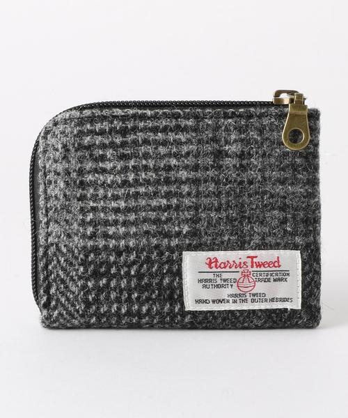 coen（コーエン）の「Harris Tweed （ハリスツイード）コインケース（コインケース・メンズ・ブラック/グレー/その他1/ネイビー/レッド/オレンジ・フリー）」の2枚目の写真