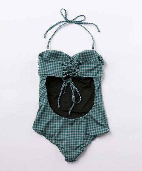 美品★ Lepidos★レピドス★バッククロスレースアップワンピース Lepidos（レピドス）の「＜Lepidos＞プリントレースアップバック