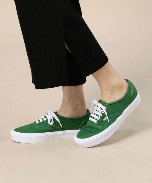 VANS（バンズ）の「＜VANS（バンズ）＞AUTHENTIC オーセンティック/スニーカー ◆（スニーカー・レディース・イエロー/ケリー・6h/5/4h/6/5h）」の8枚目の写真