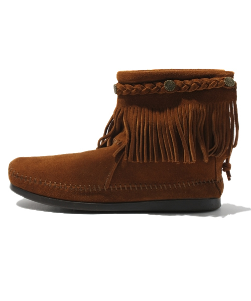 Minnetonka（ミネトンカ）の「[ミネトンカ]MINNETONKA Hi TOP ブーツ（ブーツ・レディース・ブラック/グレー/ブラウン/その他1・6(23.0)/8(25.0)/7(24.0)）」の5枚目の写真