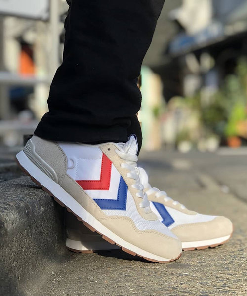 hummel（ヒュンメル）の「hummel/ヒュンメル　REFLEX LOW/リフレックス ロー（スニーカー・メンズ・グレー/ネイビー/レッド/ブラック/ホワイト・25cm/25.5cm/26.5cm/23cm/24cm/22.5cm/28cm/27cm/29.5cm/24㎝/25㎝）」の3枚目の写真