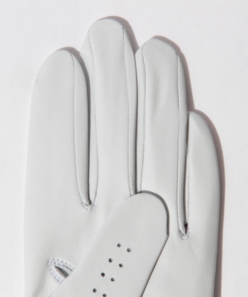 BEAMS GOLF（ビームスゴルフ）の「BEAMS GOLF / ドット ゴルフグローブ（WOMEN'S　左手用）（手袋・レディース・ホワイト/ネイビー・#18/#19/#20）」の7枚目の写真