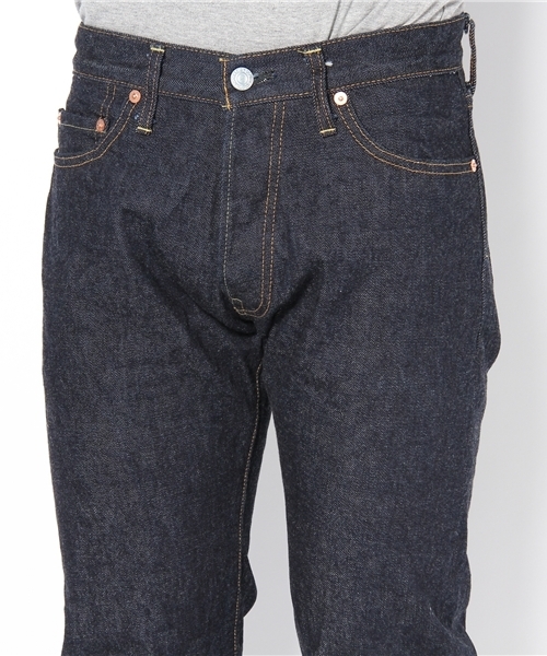 Made in JAPAN denim (straight)（メイドインジャパンデニム（ストレート））の「【Made in Japan】66XX type -One Wash-/テーパードデニムパンツ（デニムパンツ・メンズ・インディゴブルー・26inch/27inch/28inch/29inch/30inch/31inch/32inch/33inch/34inch/36inch）」の5枚目の写真