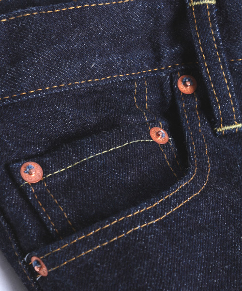 Made in JAPAN denim (straight)（メイドインジャパンデニム（ストレート））の「【Made in Japan】66XX type -One Wash-/テーパードデニムパンツ（デニムパンツ・メンズ・インディゴブルー・26inch/27inch/28inch/29inch/30inch/31inch/32inch/33inch/34inch/36inch）」の21枚目の写真