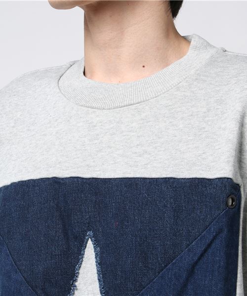 DIESEL(ディーゼル)の「00S8ZK0DRAX(スウェット・メンズ・ブラック/グレー・LARGE/MEDIUM/SMALL/X-LARGE/X-SMALL/XX-LARGE/XXX-LARGE)」の5枚目の写真