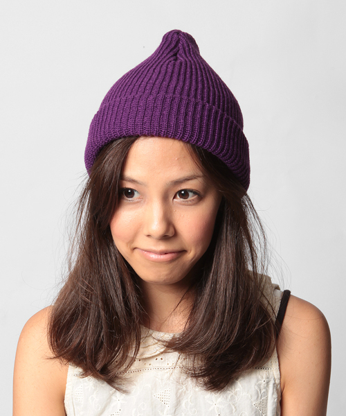 NANO universe（ナノユニバース）の「JAPAN MADE ニットワッチキャップ（ニットキャップ/ビーニー・メンズ・ホワイト/グレー/トップグレー/ボルドー/マスタード/オリーブ/ブルー/インディゴブルー/ネイビー/パープル/ブラック/その他1/その他2/その他3・FREE）」の9枚目の写真