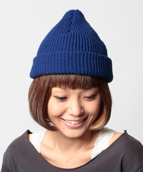 NANO universe（ナノユニバース）の「JAPAN MADE ニットワッチキャップ（ニットキャップ/ビーニー・メンズ・ホワイト/グレー/トップグレー/ボルドー/マスタード/オリーブ/ブルー/インディゴブルー/ネイビー/パープル/ブラック/その他1/その他2/その他3・FREE）」の8枚目の写真