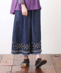 CUBE SUGAR | 6.75オンスデニムイージーギャザーパンツ(その他パンツ)