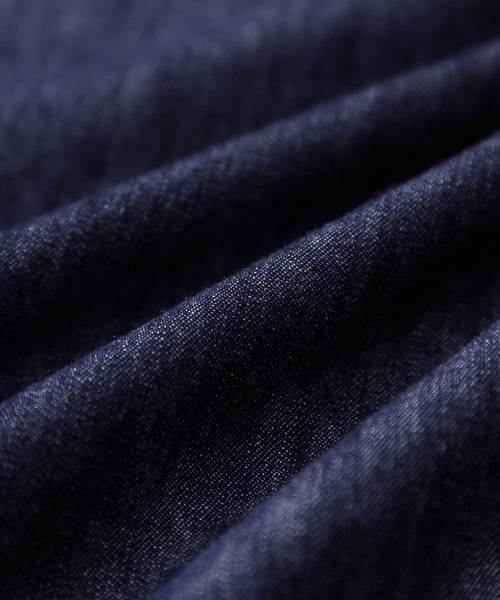 CUBE SUGAR（キューブシュガー）の「6.75オンスデニムイージーギャザーパンツ（その他パンツ・レディース・ネイビー/ブルー/ブルー系その他・M）」の11枚目の写真