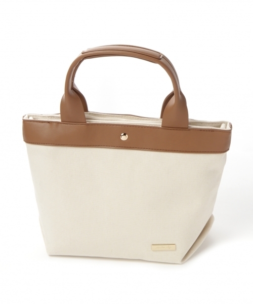 studio CLIP(スタディオクリップ)の「2WAY三層トートバッグ(トートバッグ・レディース・ブラウン/その他1/その他2・FREE)」の1枚目の写真