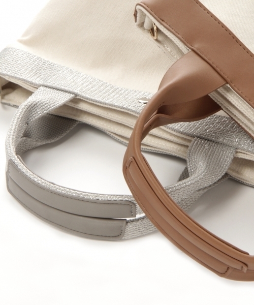 studio CLIP(スタディオクリップ)の「2WAY三層トートバッグ(トートバッグ・レディース・ブラウン/その他1/その他2・FREE)」の7枚目の写真