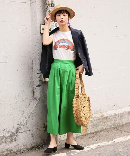 LOWRYS FARM（ローリーズファーム）の「Ｗｒａｎｇｌｅｒ／Ｔシャツ　784030（Tシャツ/カットソー・レディース・ブラック/レッド/オフホワイト・SMALL/MEDIUM）」の4枚目の写真