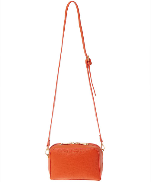 Edit Sheen（エディットシーン）の「シンプルミニポシェット（ショルダーバッグ・レディース・ベージュ/ホワイト/オレンジ・FREE）」の12枚目の写真