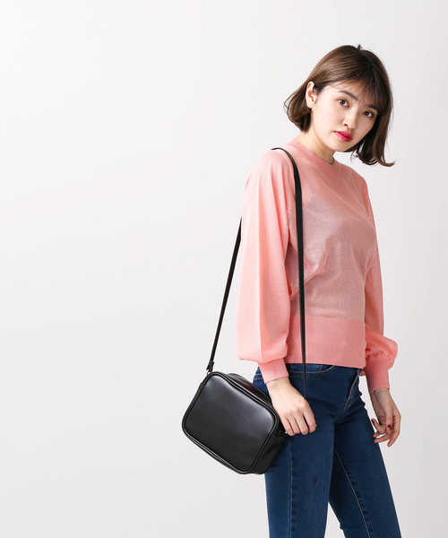 WEGO（ウィゴー）の「WEGO/シースルーニット（ニット/セーター・レディース・オフホワイト/ライトピンク/ブラック・FREE）」の11枚目の写真