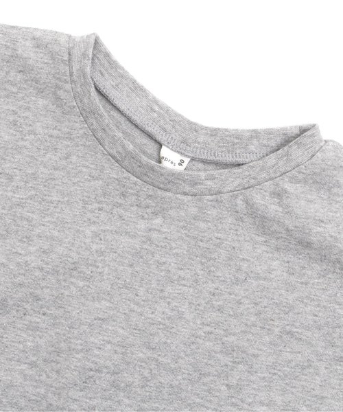 apres les cours（アプレレクール）の「袖フリルＴシャツ（Tシャツ/カットソー・キッズ・オフホワイト/ピンク/グレー/カーキ/その他/イエロー・100/120/90/110/130/140/80）」の17枚目の写真
