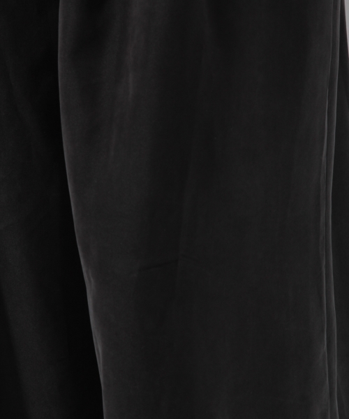 laboratory work（ラボラトリーワーク）の「ワンショルダーフレアパンツ（サロペット/オーバーオール・レディース・ブラック/ベージュ・MEDIUM）」の15枚目の写真