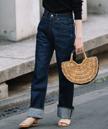 Munich | セルビッチデニムストレートパンツ(デニムパンツ)