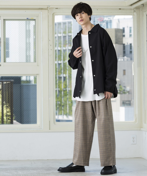 WEGO（ウィゴー）の「WEGO/ワッフルラウンドカットソー（Tシャツ/カットソー・メンズ・カーキ/ホワイト/ワイン/ホワイト系その他5/ブラック・LARGE/SMALL/MEDIUM）」の18枚目の写真