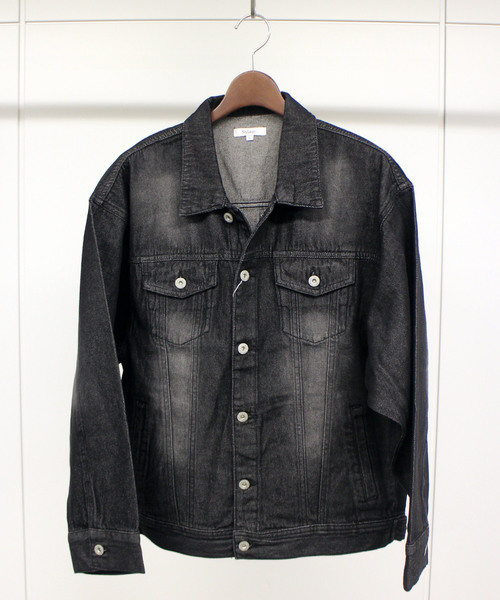 ADPOSION（アドポーション）の「BIGシルエット デニムジャケット / Gジャン（デニムジャケット・メンズ・ブラック/ブルー/サックスブルー/ブルー系その他・MEDIUM/LARGE）」の13枚目の写真