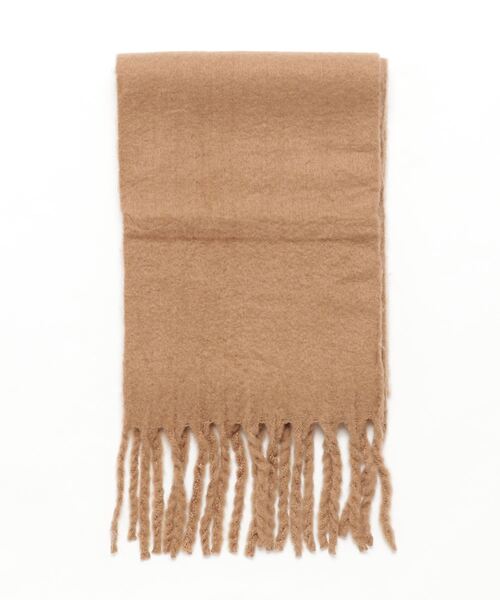 VIBGYOR Women（ヴィブジョー　ウィメン）の「【LUON】無地ストール（ストール/ショール・レディース・ライトグレー/ブラック/ベージュ/グレー/イエロー/ブルー/グリーン/アイボリー/ホワイト/ブラウン/ライトブラウン/カーキ/オレンジ/ピンク/ネイビー・FREE）」の8枚目の写真