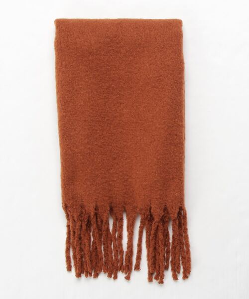 VIBGYOR Women（ヴィブジョー　ウィメン）の「【LUON】無地ストール（ストール/ショール・レディース・ライトグレー/ブラック/ベージュ/グレー/イエロー/ブルー/グリーン/アイボリー/ホワイト/ブラウン/ライトブラウン/カーキ/オレンジ/ピンク/ネイビー・FREE）」の6枚目の写真