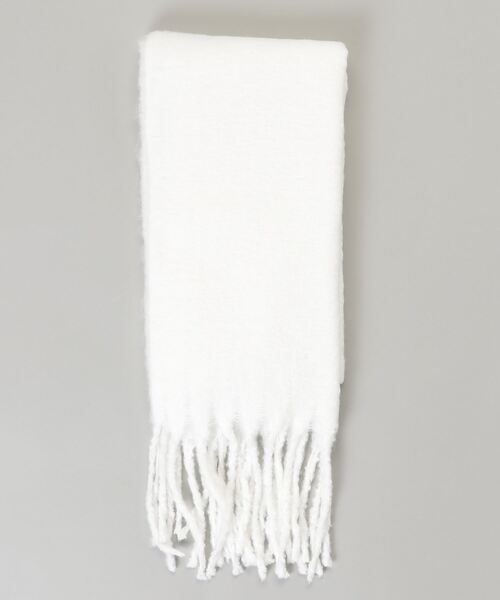 VIBGYOR Women（ヴィブジョー　ウィメン）の「【LUON】無地ストール（ストール/ショール・レディース・ライトグレー/ブラック/ベージュ/グレー/イエロー/ブルー/グリーン/アイボリー/ホワイト/ブラウン/ライトブラウン/カーキ/オレンジ/ピンク/ネイビー・FREE）」の2枚目の写真