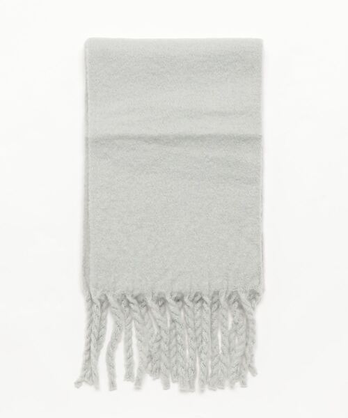 VIBGYOR Women（ヴィブジョー　ウィメン）の「【LUON】無地ストール（ストール/ショール・レディース・ライトグレー/ブラック/ベージュ/グレー/イエロー/ブルー/グリーン/アイボリー/ホワイト/ブラウン/ライトブラウン/カーキ/オレンジ/ピンク/ネイビー・FREE）」の4枚目の写真