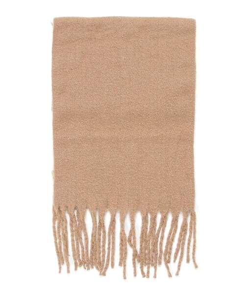 VIBGYOR Women（ヴィブジョー　ウィメン）の「【LUON】無地ストール（ストール/ショール・レディース・ライトグレー/ブラック/ベージュ/グレー/イエロー/ブルー/グリーン/アイボリー/ホワイト/ブラウン/ライトブラウン/カーキ/オレンジ/ピンク/ネイビー・FREE）」の7枚目の写真