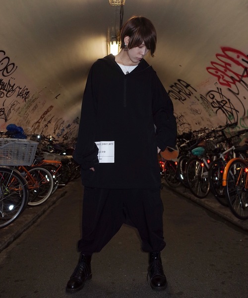 rovtski（ロフトスキー）の「rovtski【ビッグシルエット】ハードナイロンインレイプロテクションジャケット/HARD NYLON INLAY PROTECTION JACKET（その他アウター・レディース・ブラック系その他/ブラック系その他2・FREE）」の6枚目の写真