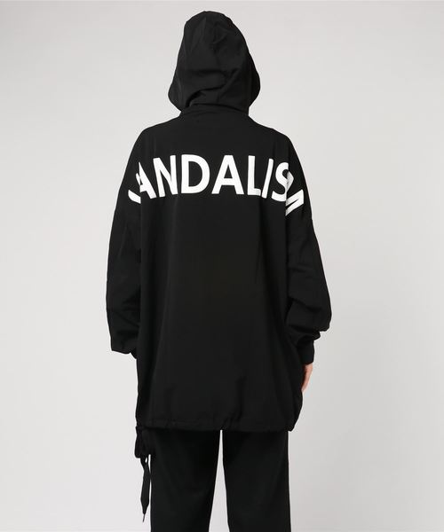 rovtski（ロフトスキー）の「rovtski【ビッグシルエット】ハードナイロンインレイプロテクションジャケット/HARD NYLON INLAY PROTECTION JACKET（その他アウター・レディース・ブラック系その他/ブラック系その他2・FREE）」の5枚目の写真