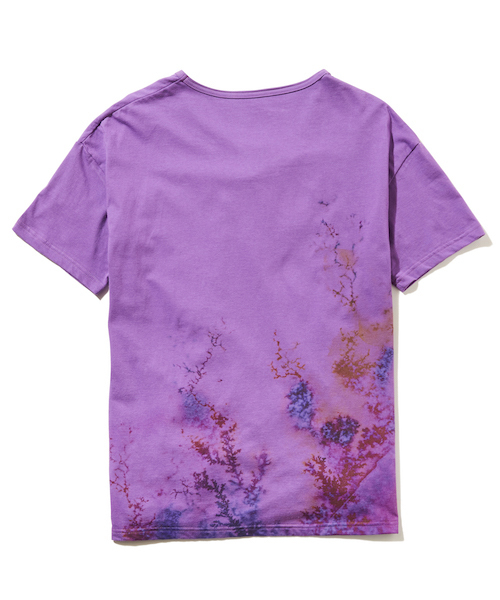 rehacer(レアセル)の「rehacer : Fuzzy Crystal on Made in Japan Body / ファジー クリスタル Tシャツ メイドインジャパン(Tシャツ/カットソー・メンズ・ホワイト/パープル/グレー・SMALL/MEDIUM/LARGE/X-LARGE/XX-LARGE/X-SMALL)」の6枚目の写真