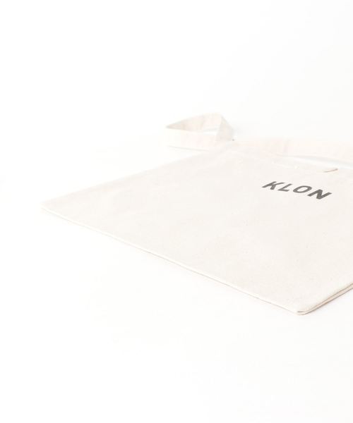 KLON（クローン）の「KLON SACOCHE WHITE（エコバッグ/サブバッグ・レディース・オフホワイト・FREE）」の3枚目の写真
