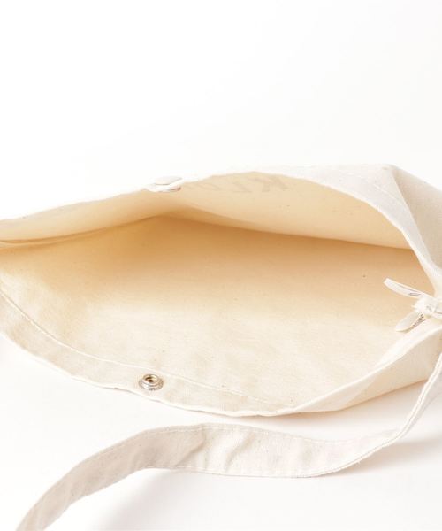 KLON（クローン）の「KLON SACOCHE WHITE（エコバッグ/サブバッグ・レディース・オフホワイト・FREE）」の4枚目の写真