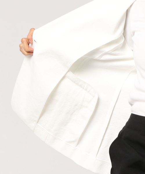 A/C DESIGN BY ALPHA CUBIC（エーシーデザインバイアルファキュービック）の「【セットアップ】テーラージャケット（テーラードジャケット・レディース・ブルー/ライトグレー/オフホワイト・9号/13号/11号）」の6枚目の写真