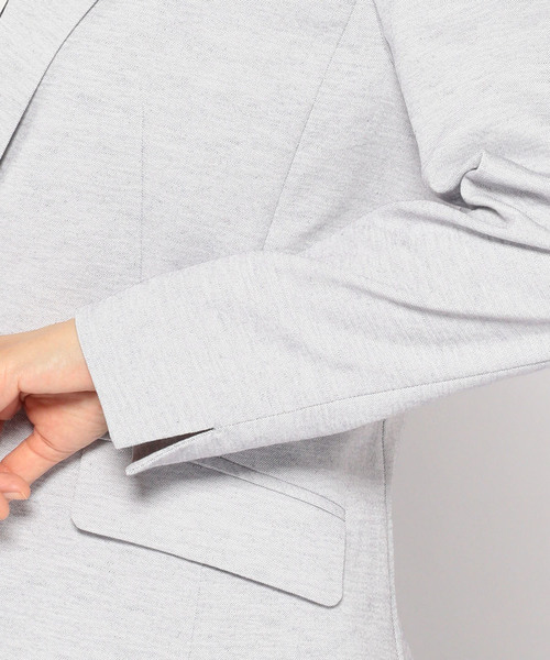 A/C DESIGN BY ALPHA CUBIC（エーシーデザインバイアルファキュービック）の「【セットアップ】テーラージャケット（テーラードジャケット・レディース・ブルー/ライトグレー/オフホワイト・9号/13号/11号）」の19枚目の写真