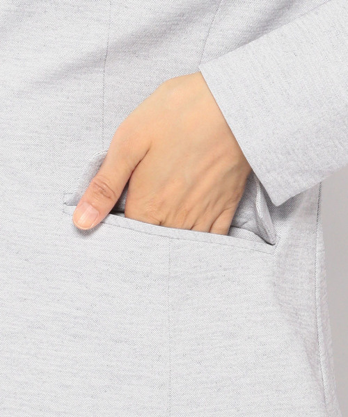 A/C DESIGN BY ALPHA CUBIC（エーシーデザインバイアルファキュービック）の「【セットアップ】テーラージャケット（テーラードジャケット・レディース・ブルー/ライトグレー/オフホワイト・9号/13号/11号）」の18枚目の写真