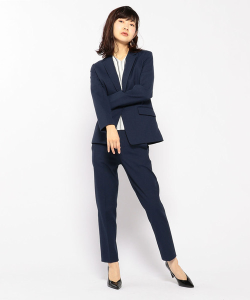 A/C DESIGN BY ALPHA CUBIC（エーシーデザインバイアルファキュービック）の「【セットアップ】テーラージャケット（テーラードジャケット・レディース・ブルー/ライトグレー/オフホワイト・9号/13号/11号）」の12枚目の写真