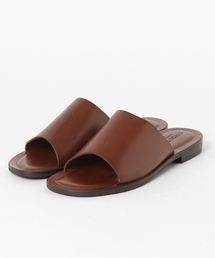 CORSO ROMA，9 | CORSO ROMA,9 コルソローマ ミュールタイプフラットレザーサンダル(サンダル)