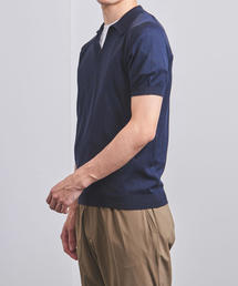 JOHN SMEDLEY ジョンスメドレー コットン スキッパー ポロシャツ JOHN SMEDLEY | ジョンスメドレー Begin別注 “ゆるスメドレー