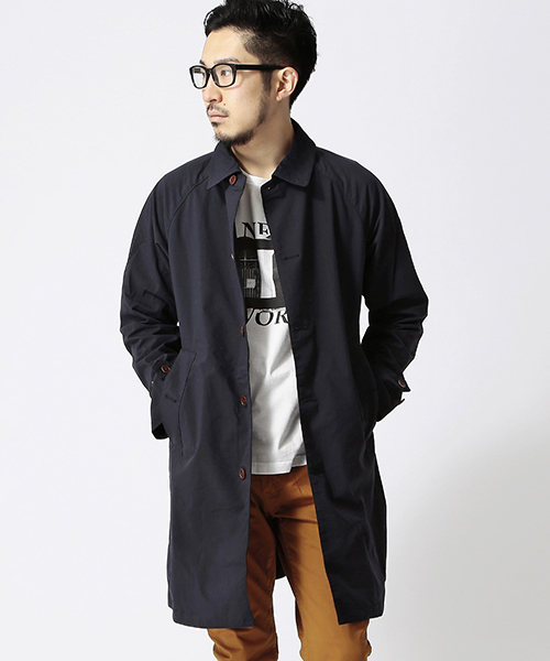 BEAMS ステンカラーコート ナイロン Lサイズ BEAMS ステンカラーコート ナイロン Lサイズ BEAMS（ビームス